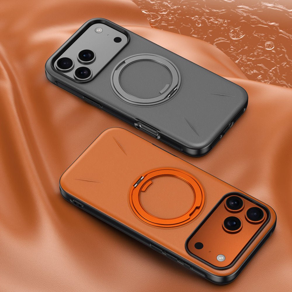 LeanLuxe Leather MagSafe iPhone Case - Moderno Collections