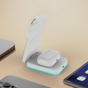Thumbnail for LumaSpin 3 - in - 1 Foldable Wireless Charger - Moderno Collections