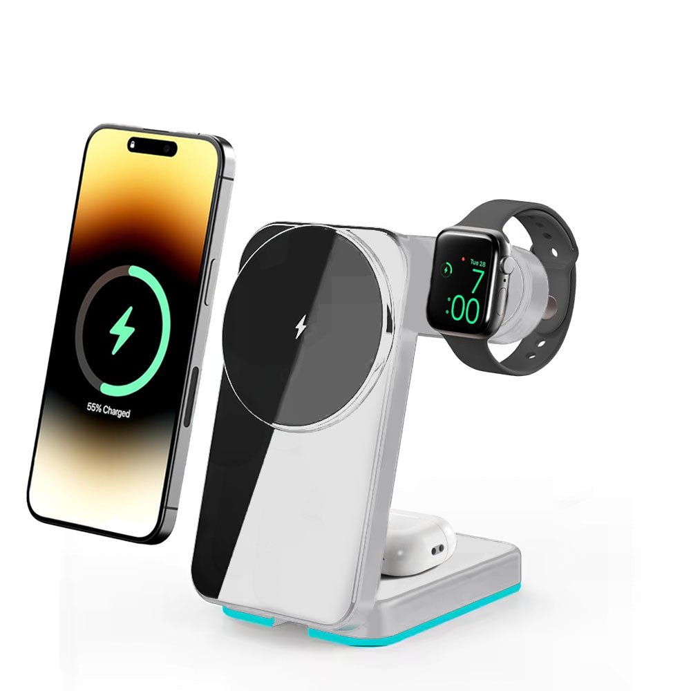 LumaSpin 3 - in - 1 Foldable Wireless Charger - Moderno Collections