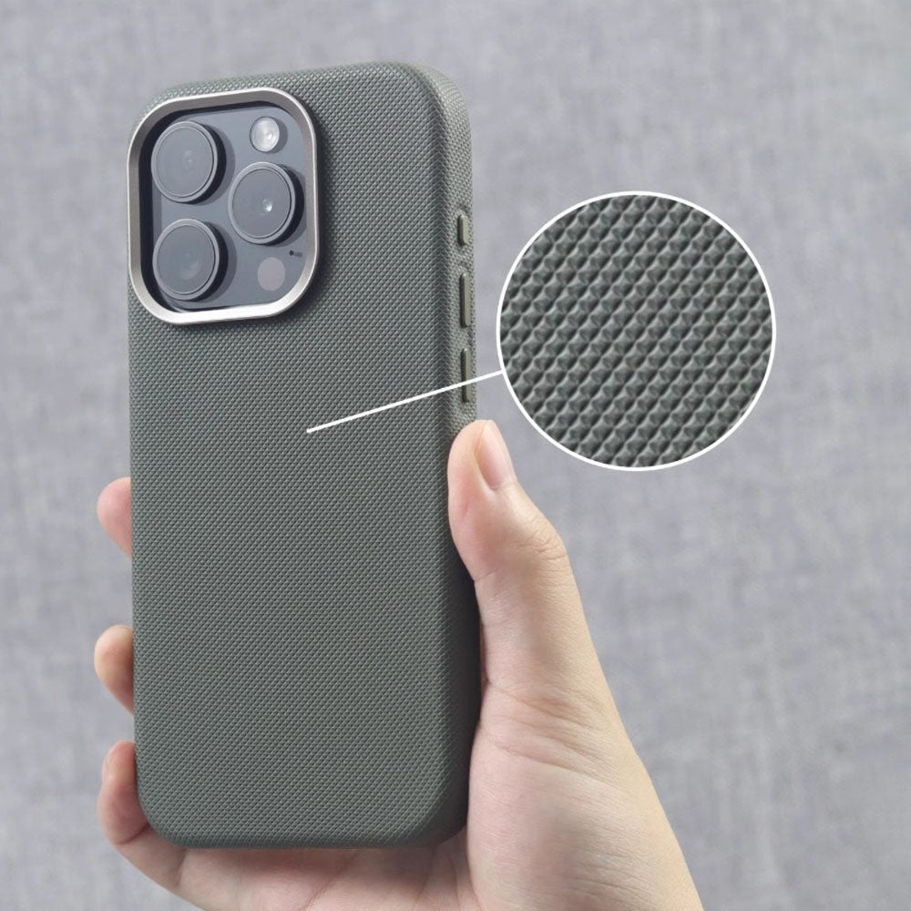 LuxGrip Magnetic Leather iPhone Case - Moderno Collections