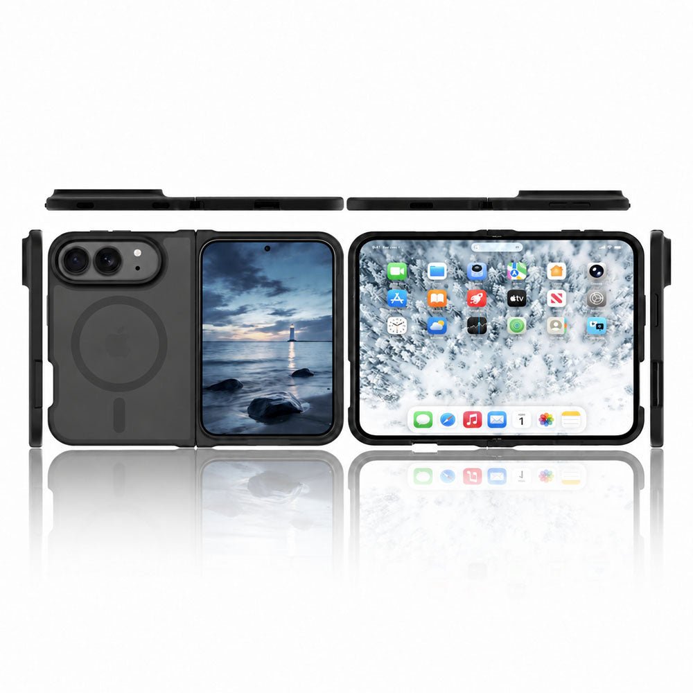 MagFlip iPhone 18 Duo MagSafe Matte Protective Shell - Moderno Collections