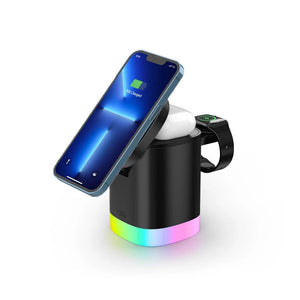 Thumbnail for MagTech Pro 3-in-1 Wireless Charging Station - Moderno Collections