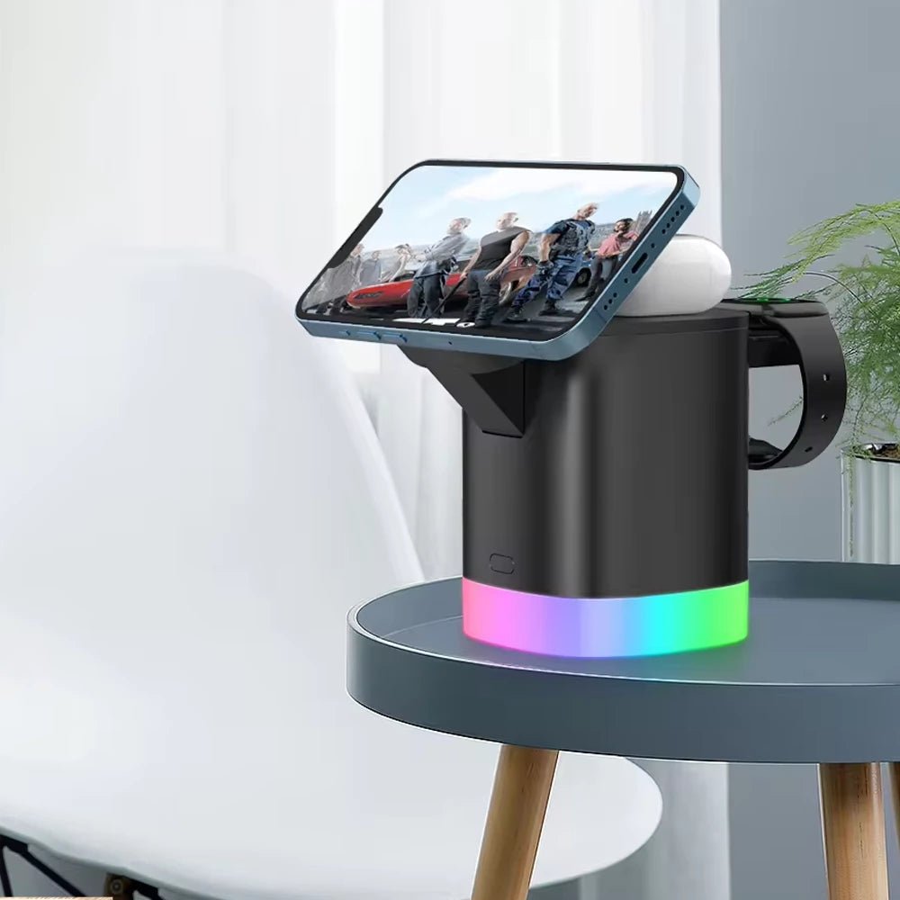 MagTech Pro 3-in-1 Wireless Charging Station - Moderno Collections