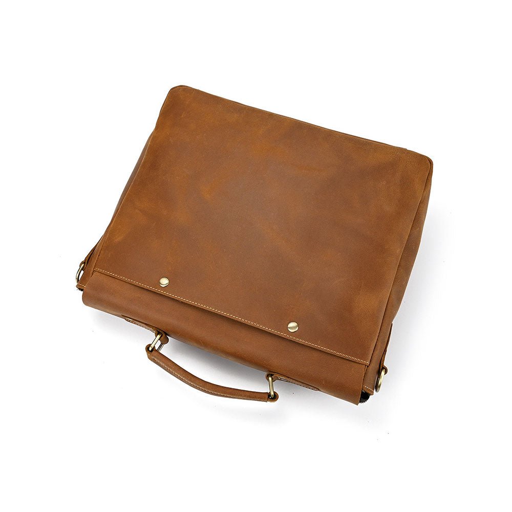 MetroCore Leather Business Bag - Moderno Collections
