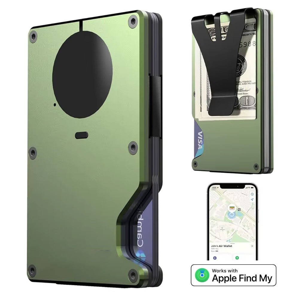 MetroVault AirTag Wallet - Moderno Collections