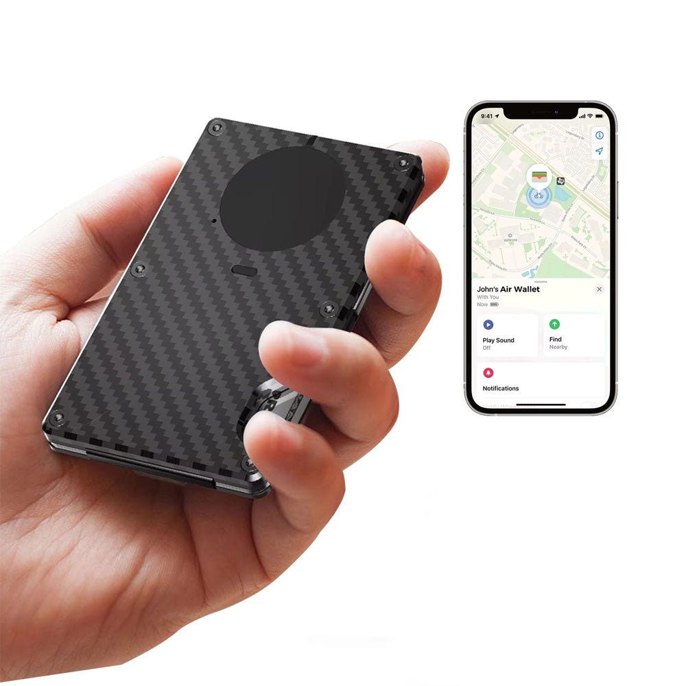 MetroVault AirTag Wallet - Moderno Collections
