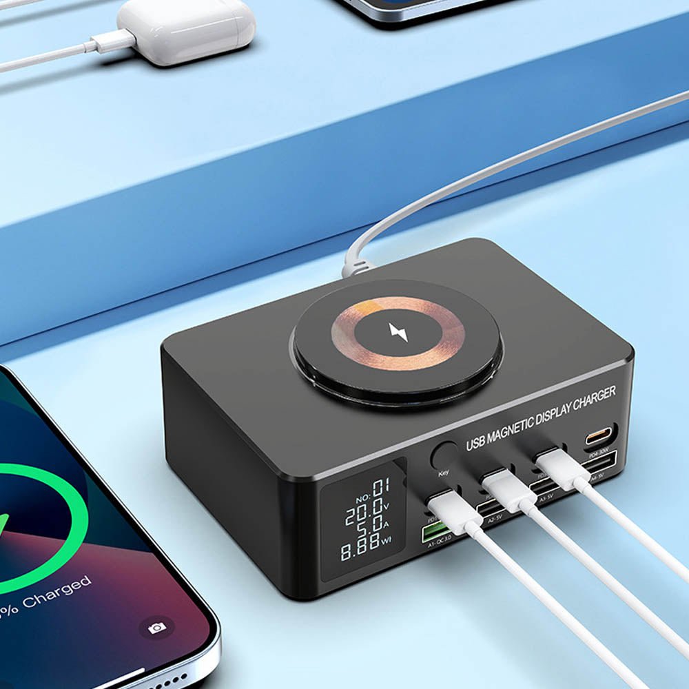 NeonPulse Smart Charger - Moderno Collections