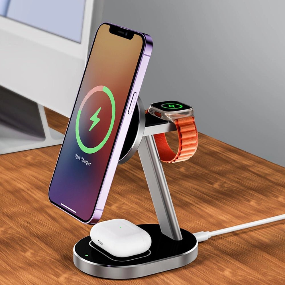 NexusEdge 3 in 1 Wireless Charger - Moderno Collections