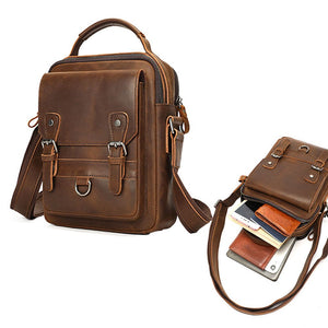 Thumbnail for NomadFold Leather Messenger Bag - Moderno Collections