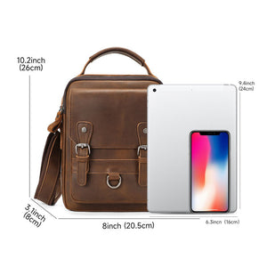 Thumbnail for NomadFold Leather Messenger Bag - Moderno Collections