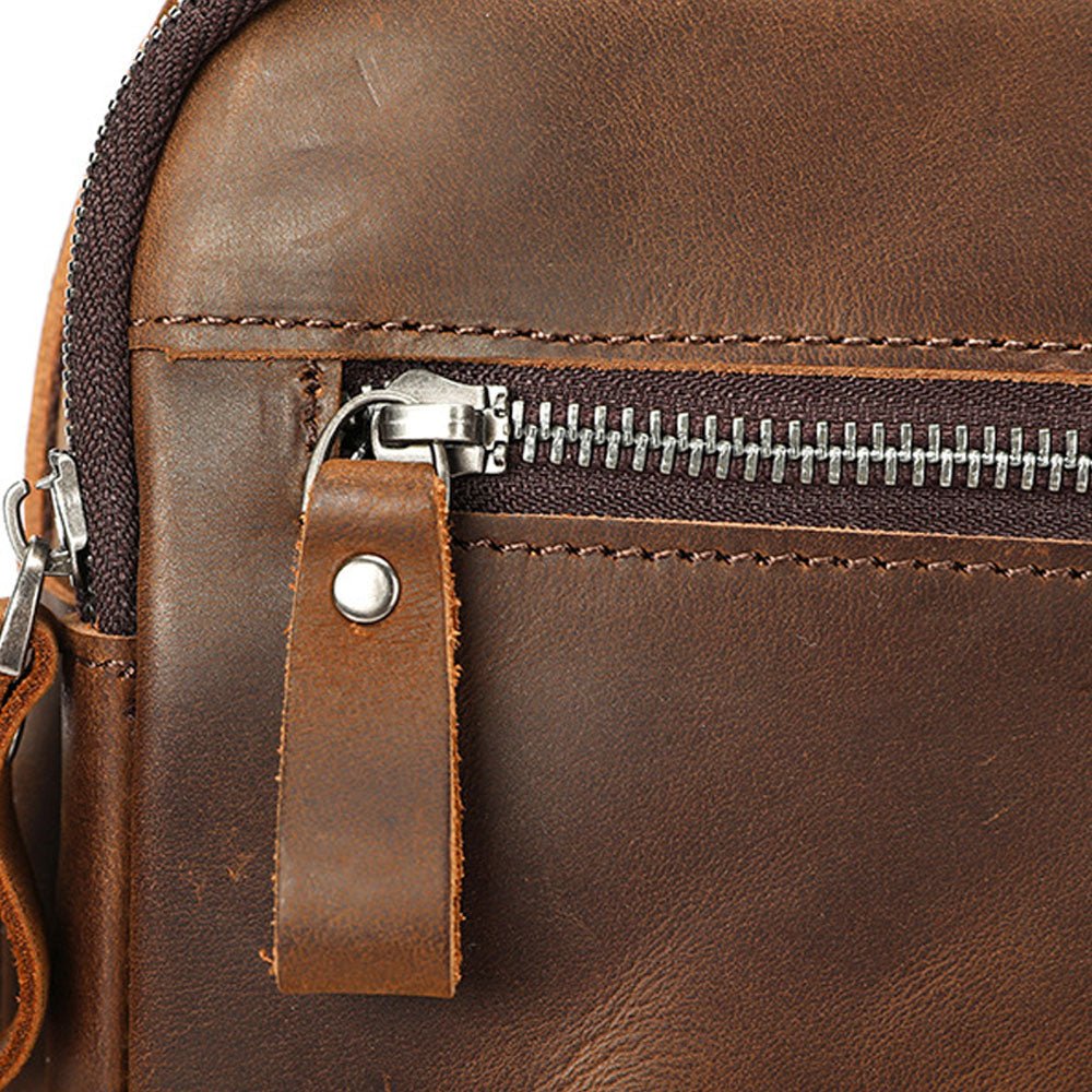 NomadFold Leather Messenger Bag - Moderno Collections