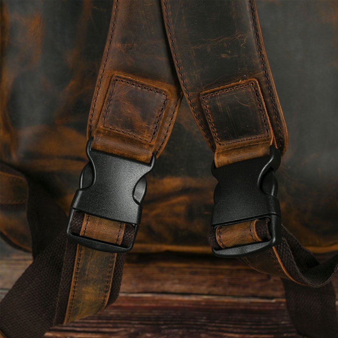 NomadTote Leather Backpack - Moderno Collections