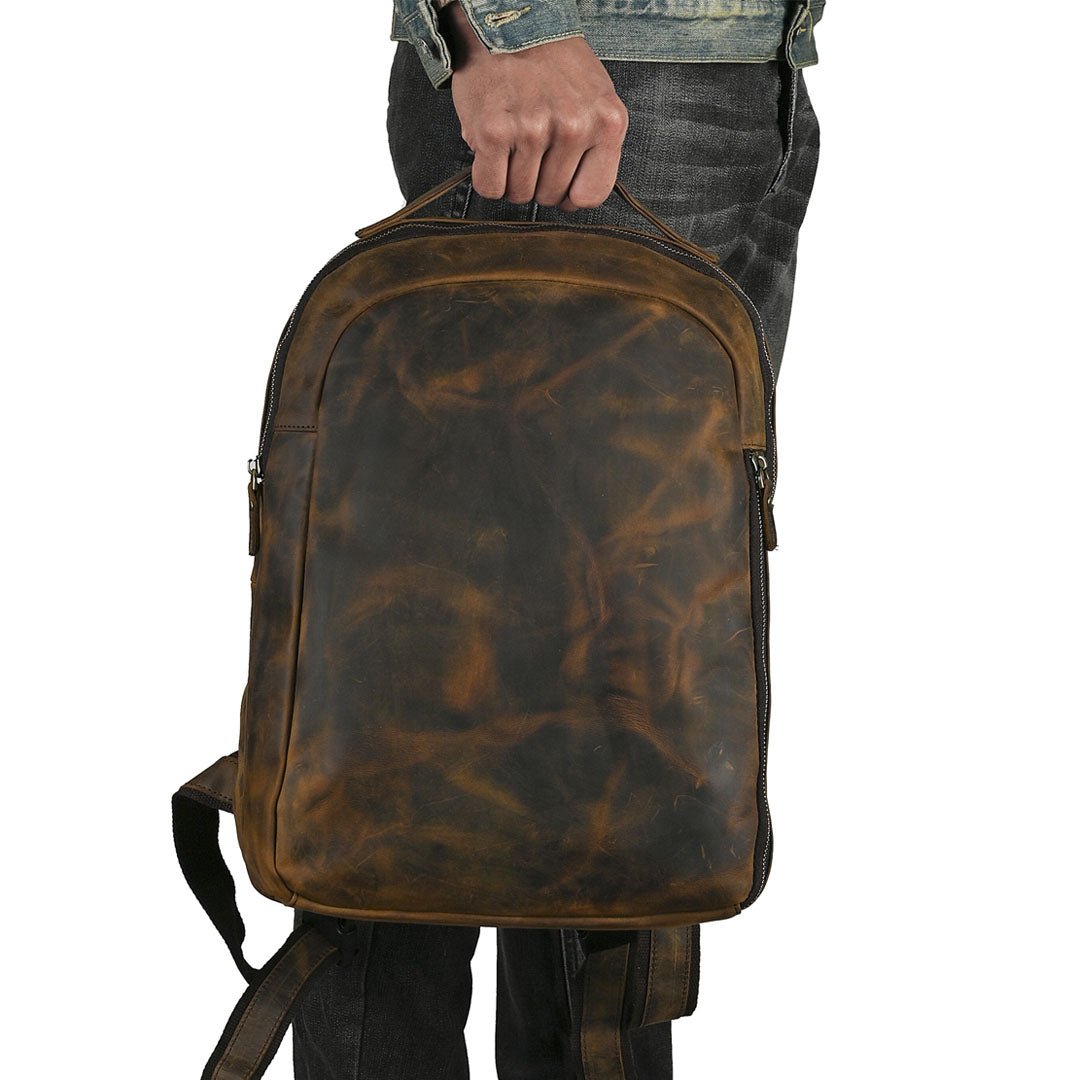 NomadTote Leather Backpack - Moderno Collections
