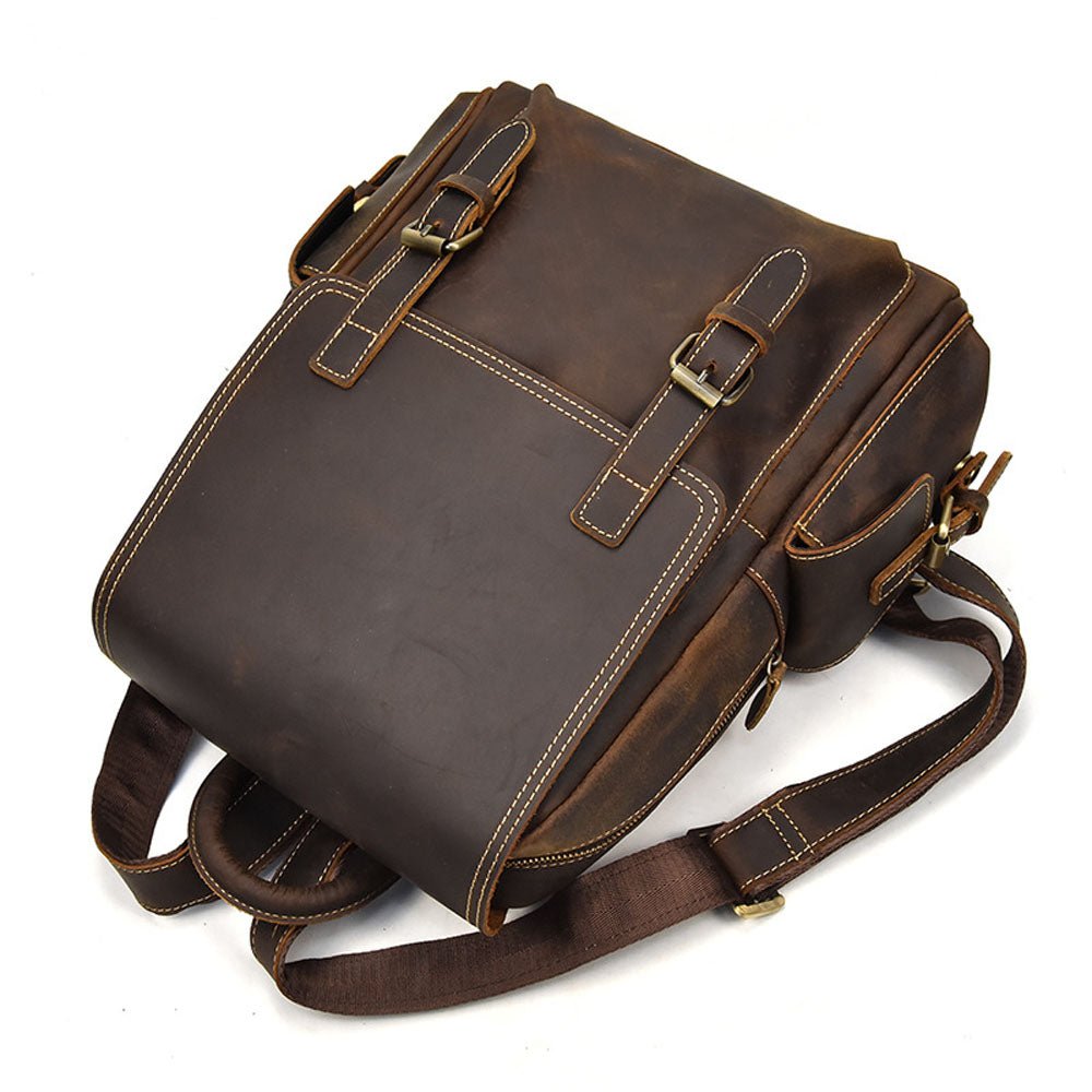 Oakridge Leather Backpack - Moderno Collections