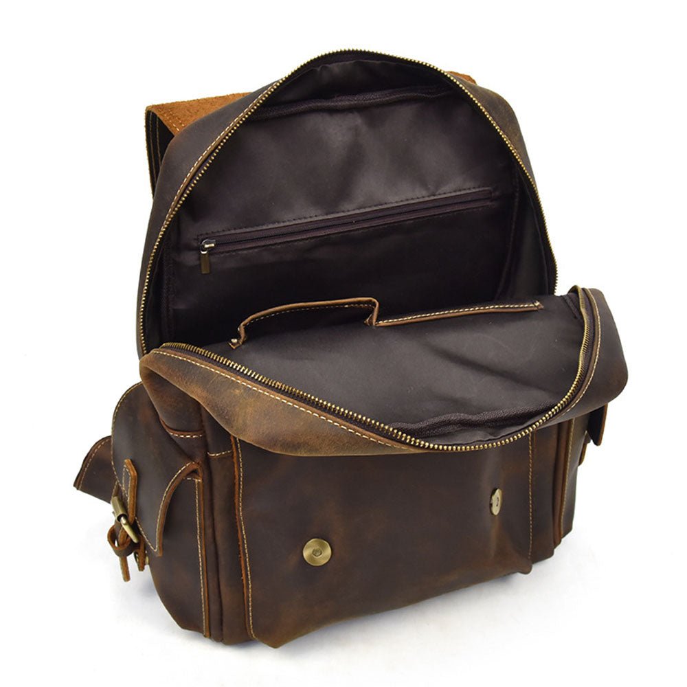 Oakridge Leather Backpack - Moderno Collections