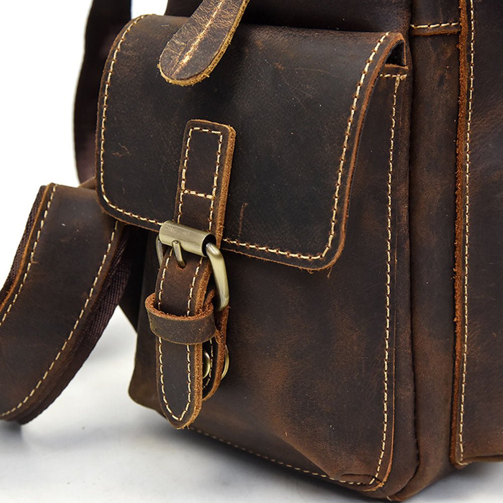 Oakridge Leather Backpack - Moderno Collections