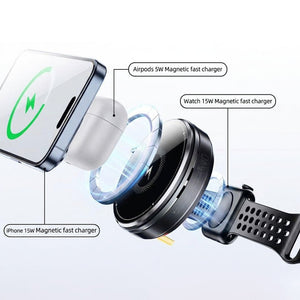 Thumbnail for Orbit Mini Portable 3 in 1 MagSafe Charger - Moderno Collections