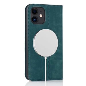 Thumbnail for Premium Leather Wallet MagSafe iPhone Case - Moderno Collections