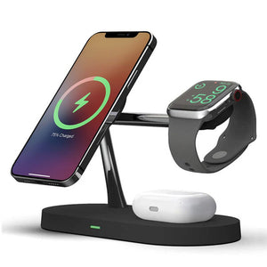 Thumbnail for Premium MagSafe 3 in 1 Fast Wireless Charging Stand - Moderno Collections