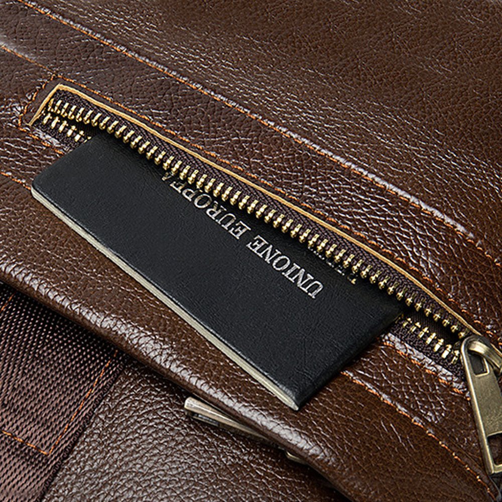 Quorin Leather Briefcase - Moderno Collections