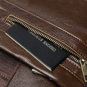 Thumbnail for Quorin Leather Briefcase - Moderno Collections