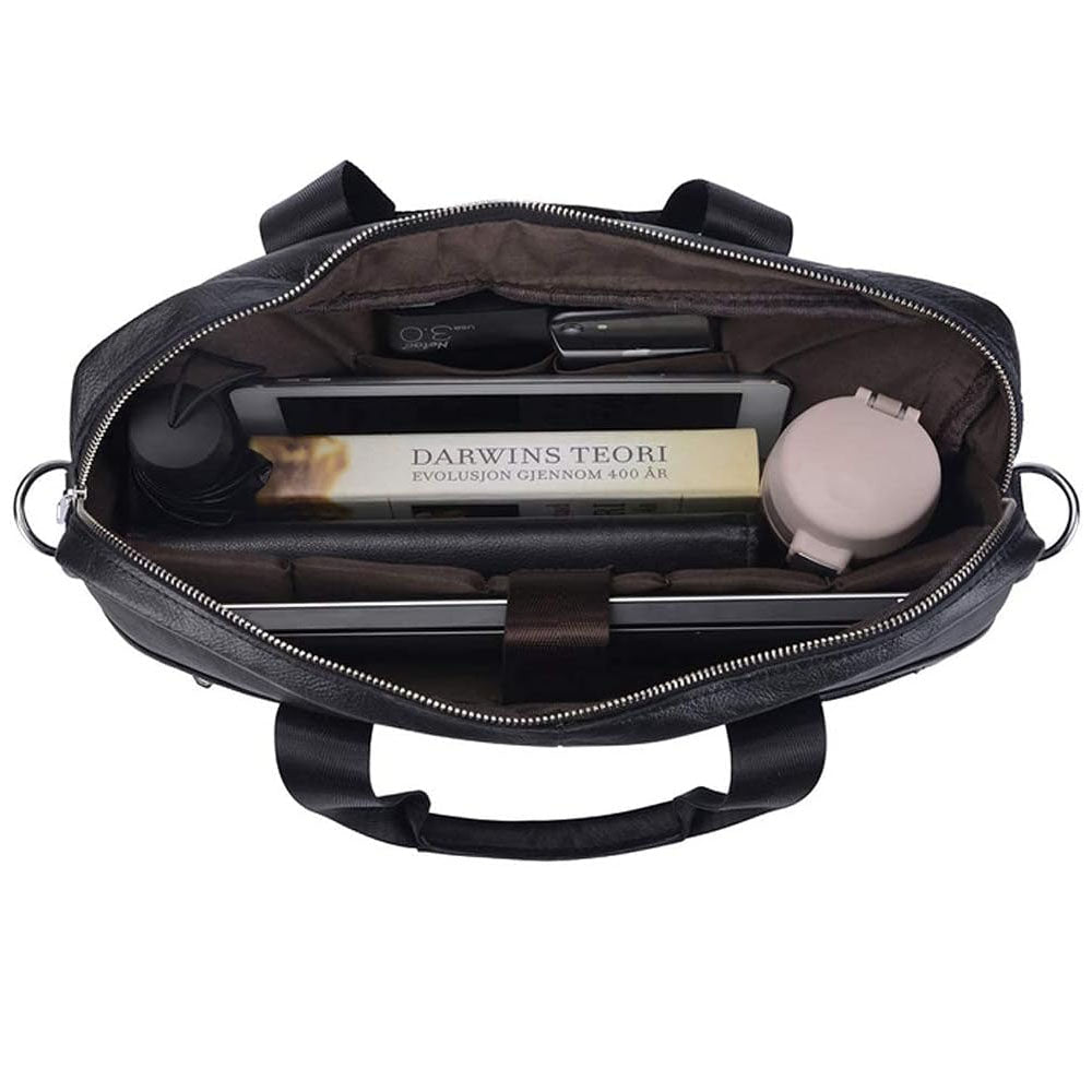 Quorin Leather Briefcase - Moderno Collections