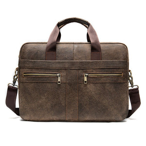 Thumbnail for Quorin Leather Briefcase - Moderno Collections