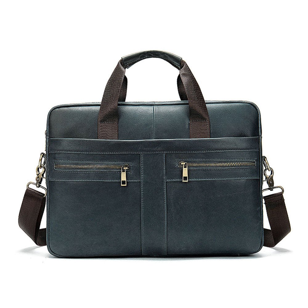 Quorin Leather Briefcase - Moderno Collections