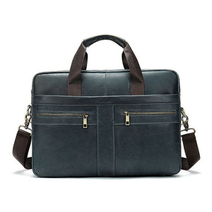 Thumbnail for Quorin Leather Briefcase - Moderno Collections