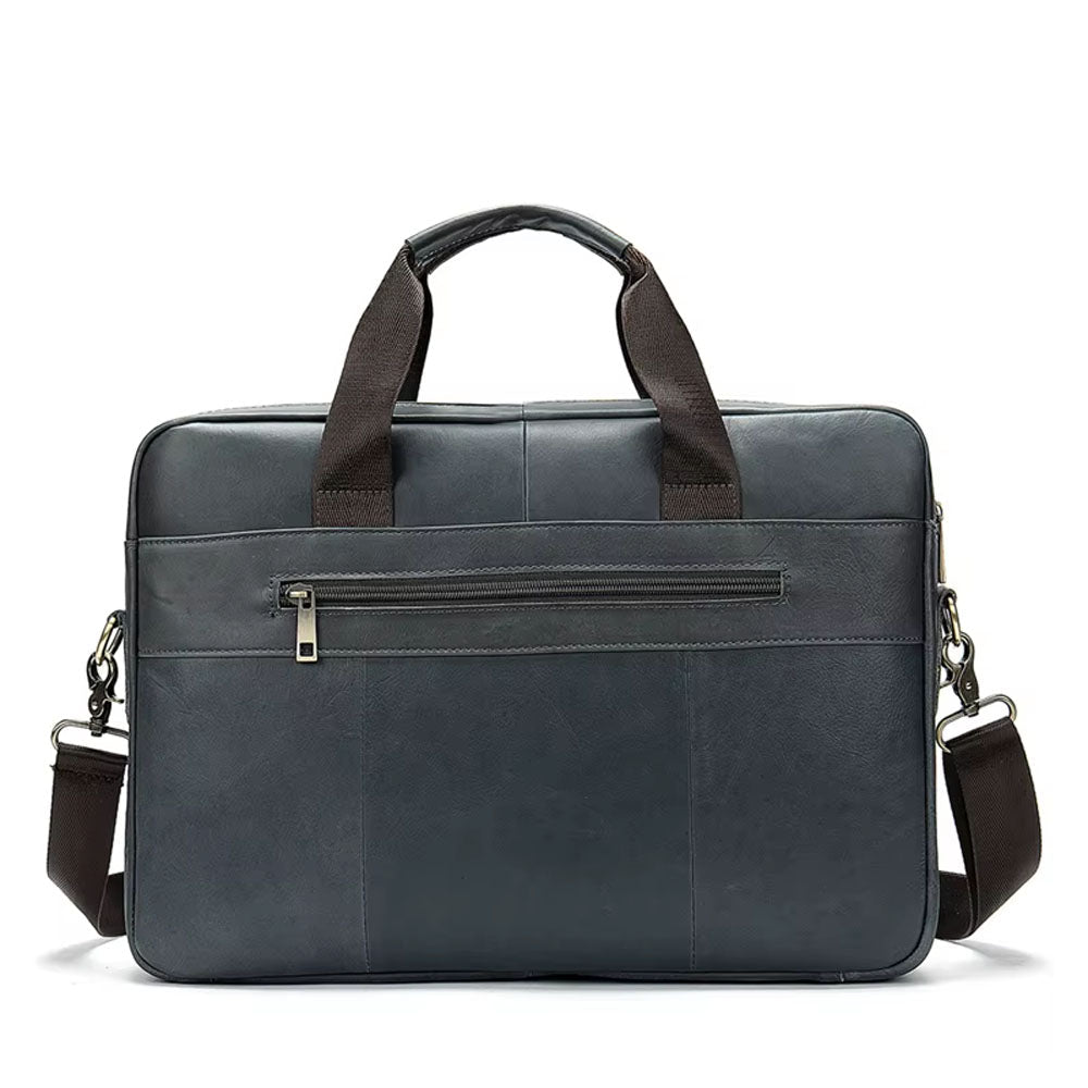 Quorin Leather Briefcase - Moderno Collections