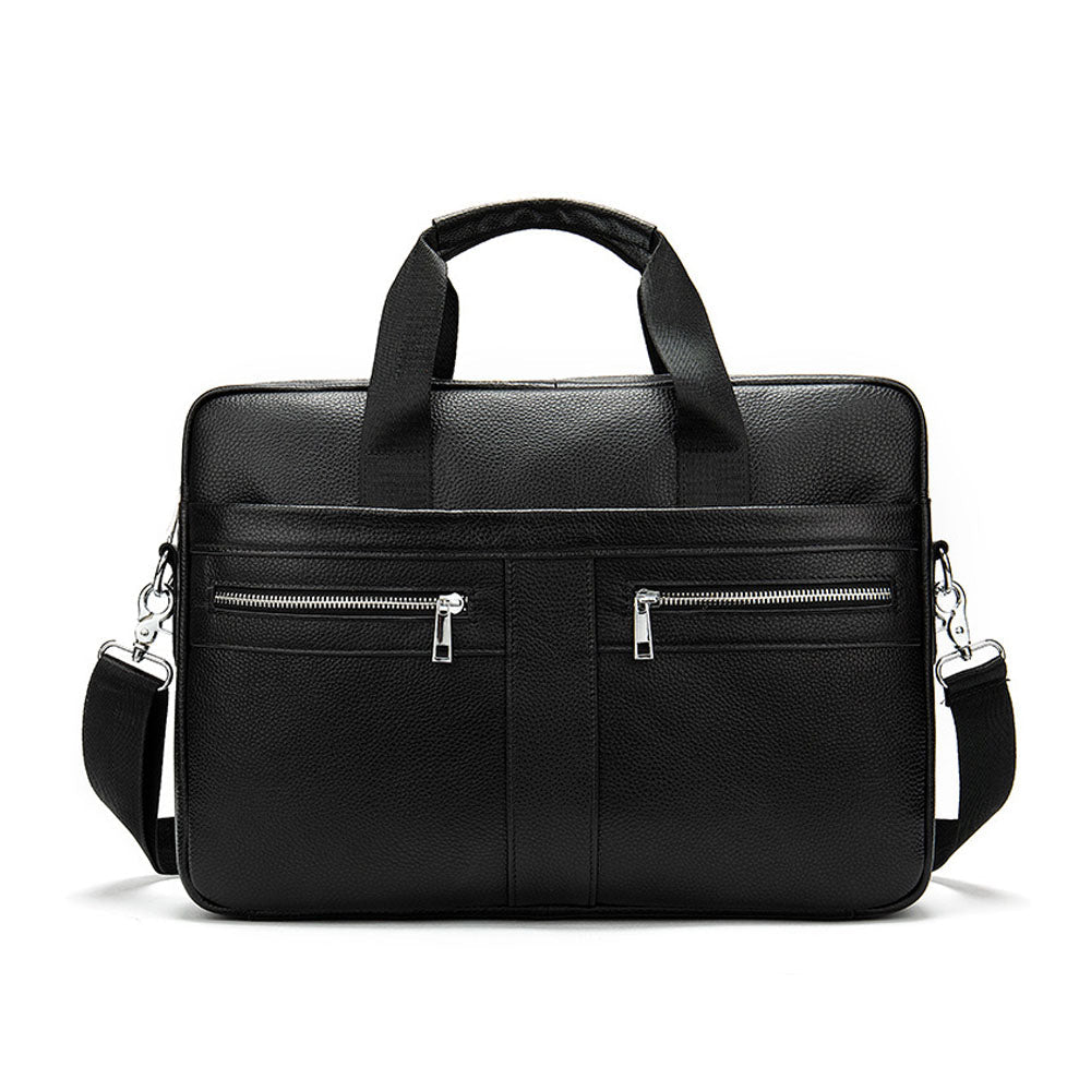 Quorin Leather Briefcase - Moderno Collections