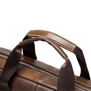 Thumbnail for Quorin Leather Briefcase - Moderno Collections