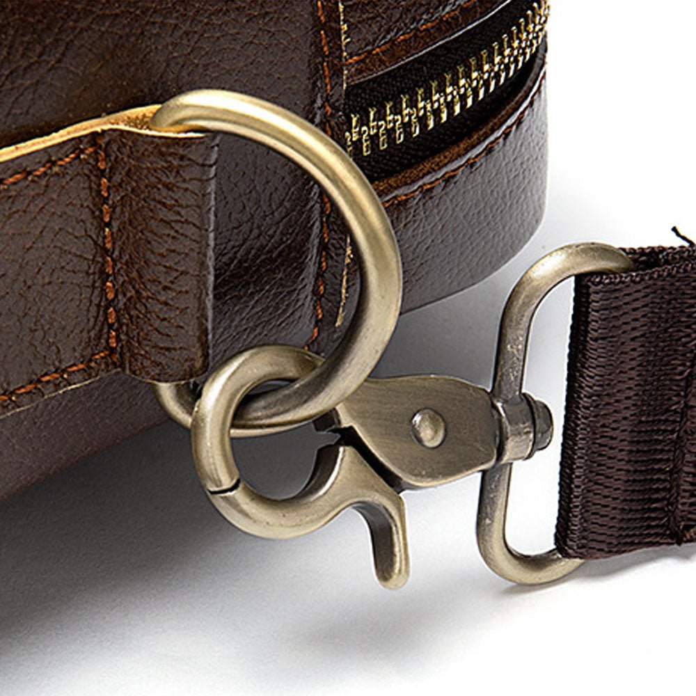 Quorin Leather Briefcase - Moderno Collections