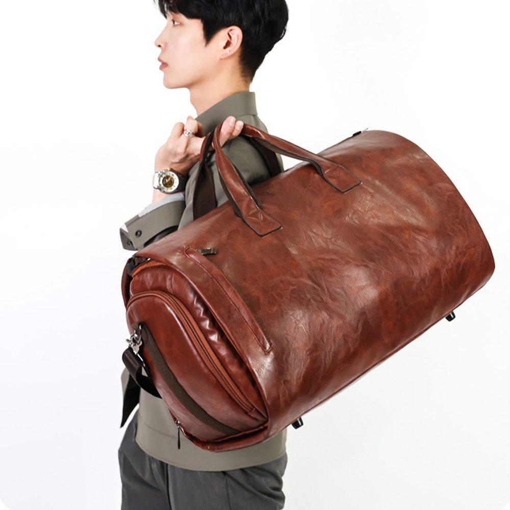 Retro Executive Suit Duffel Bag - Moderno Collections