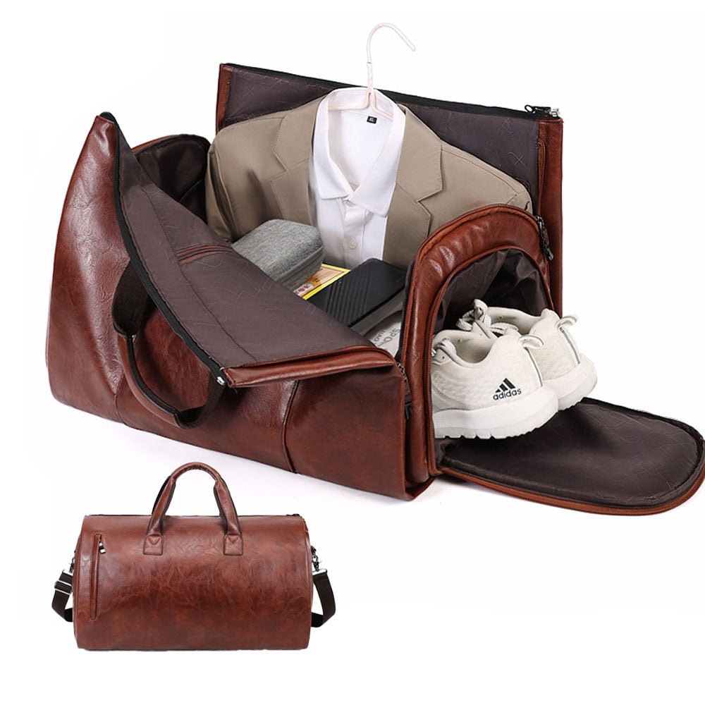 Retro Executive Suit Duffel Bag - Moderno Collections