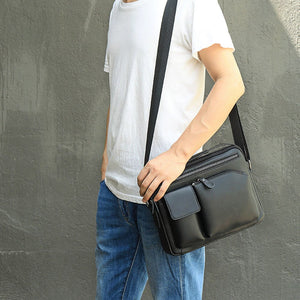 Thumbnail for RetroFlex Genuine Leather Messenger Bag - Moderno Collections