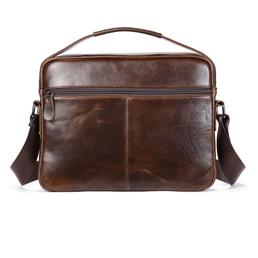 RetroFlex Genuine Leather Messenger Bag - Moderno Collections