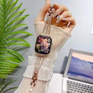 Thumbnail for RoséGlow Apple Watch Band - Moderno Collections