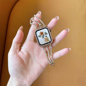 Thumbnail for RoséGlow Apple Watch Band - Moderno Collections