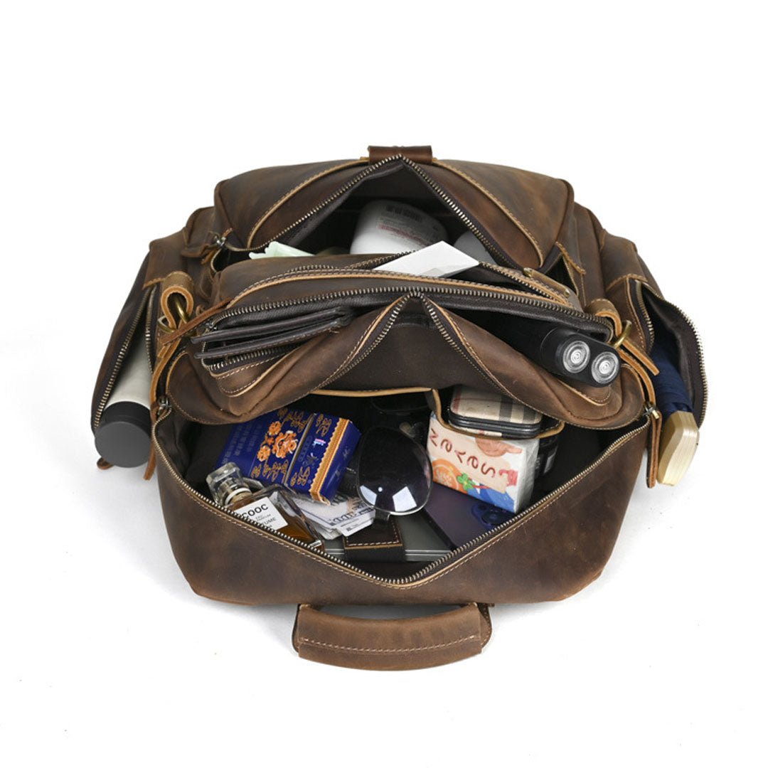 Rustbelt Leather Backpack - Moderno Collections