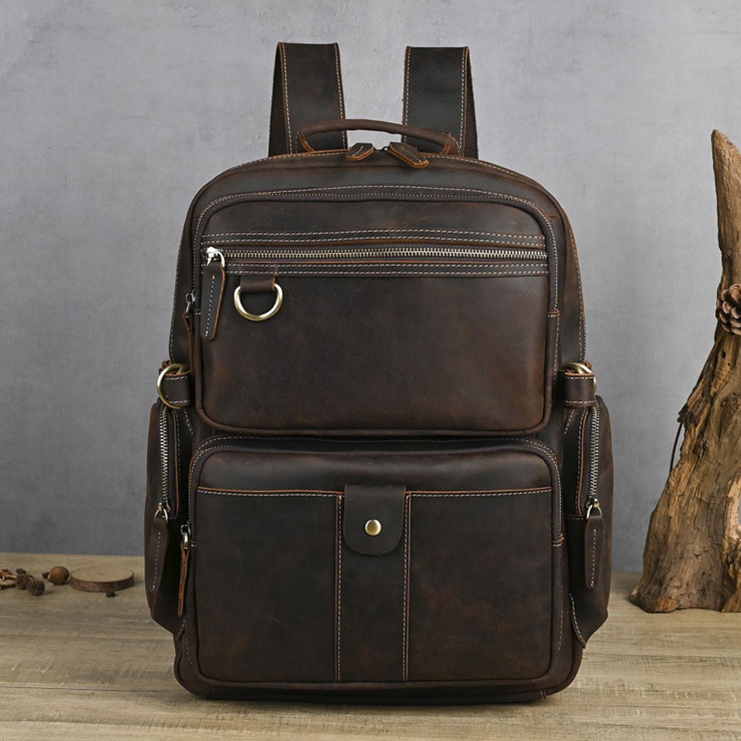Rustbelt Leather Backpack - Moderno Collections