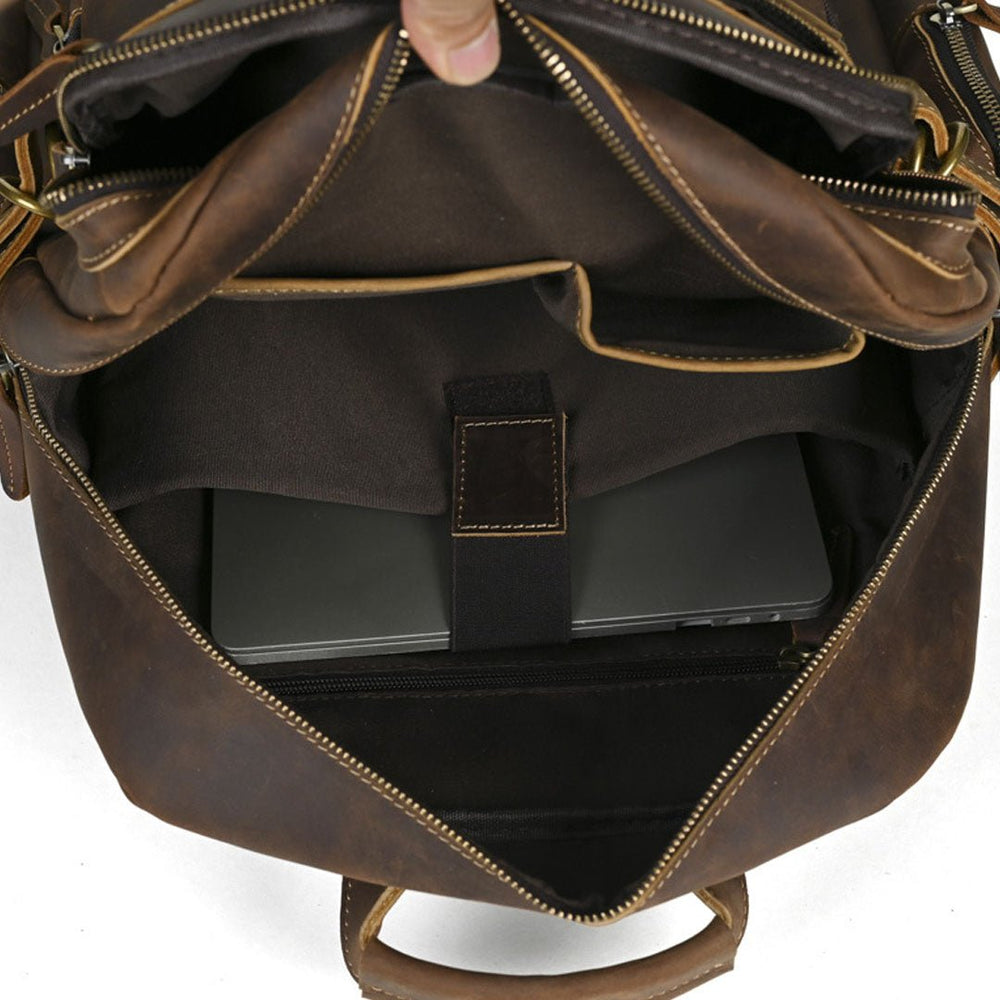 Rustbelt Leather Backpack - Moderno Collections