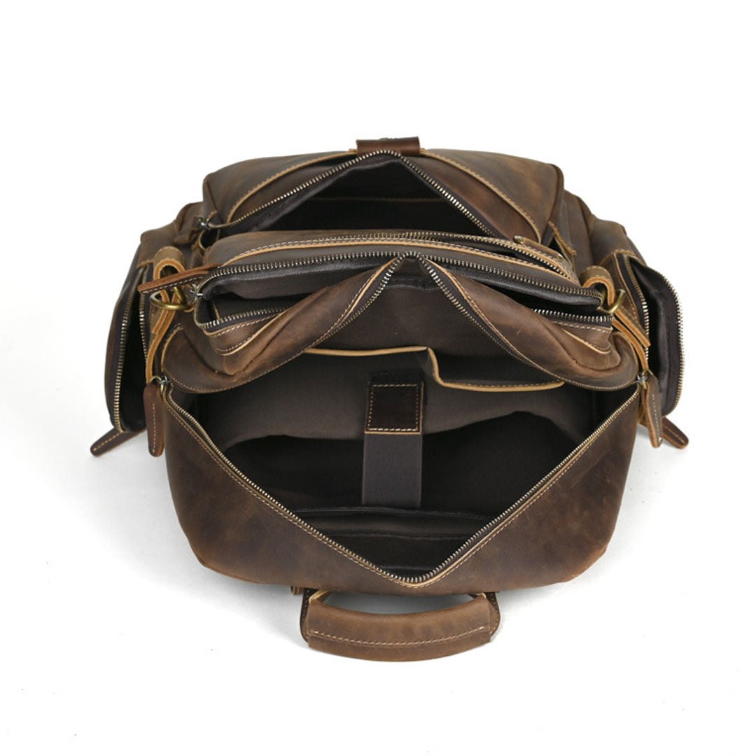 Rustbelt Leather Backpack - Moderno Collections