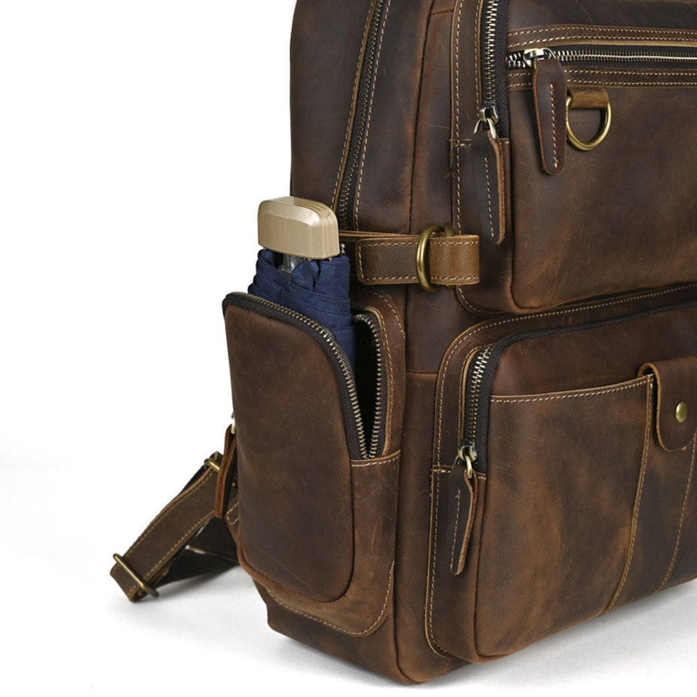 Rustbelt Leather Backpack - Moderno Collections