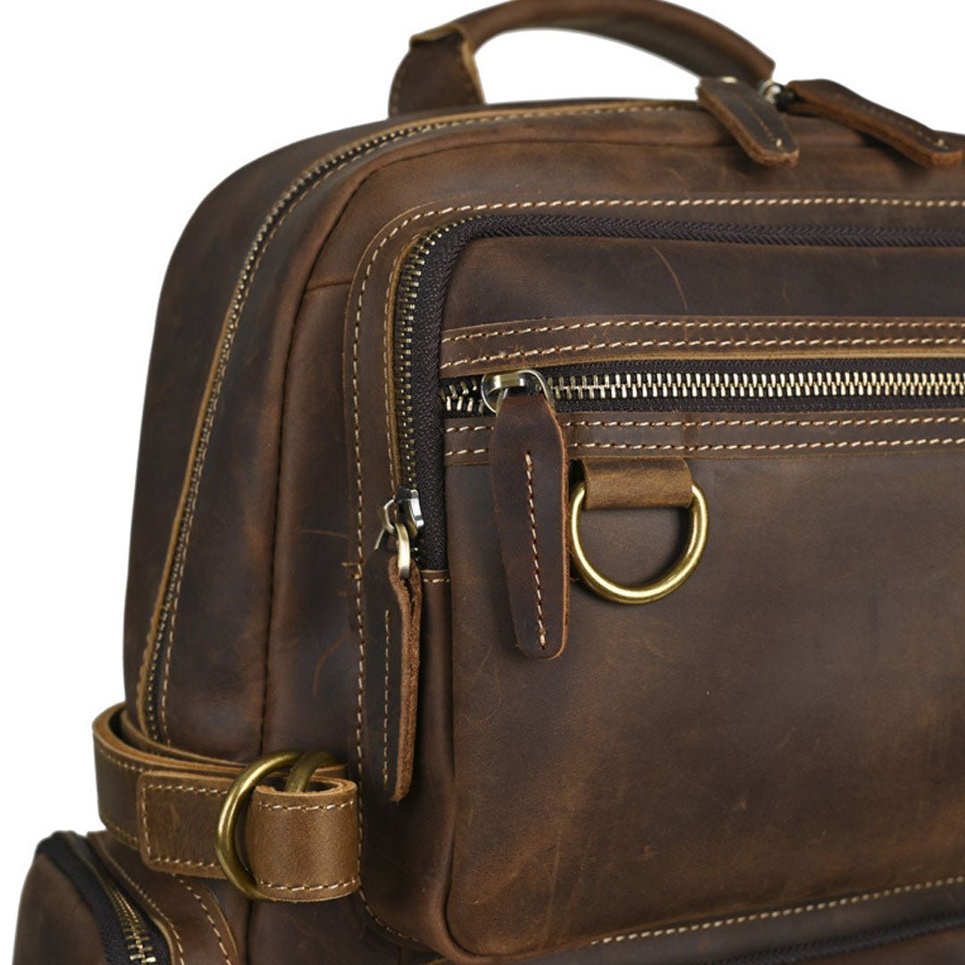Rustbelt Leather Backpack - Moderno Collections