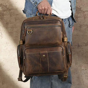 Thumbnail for Rustbelt Leather Backpack - Moderno Collections