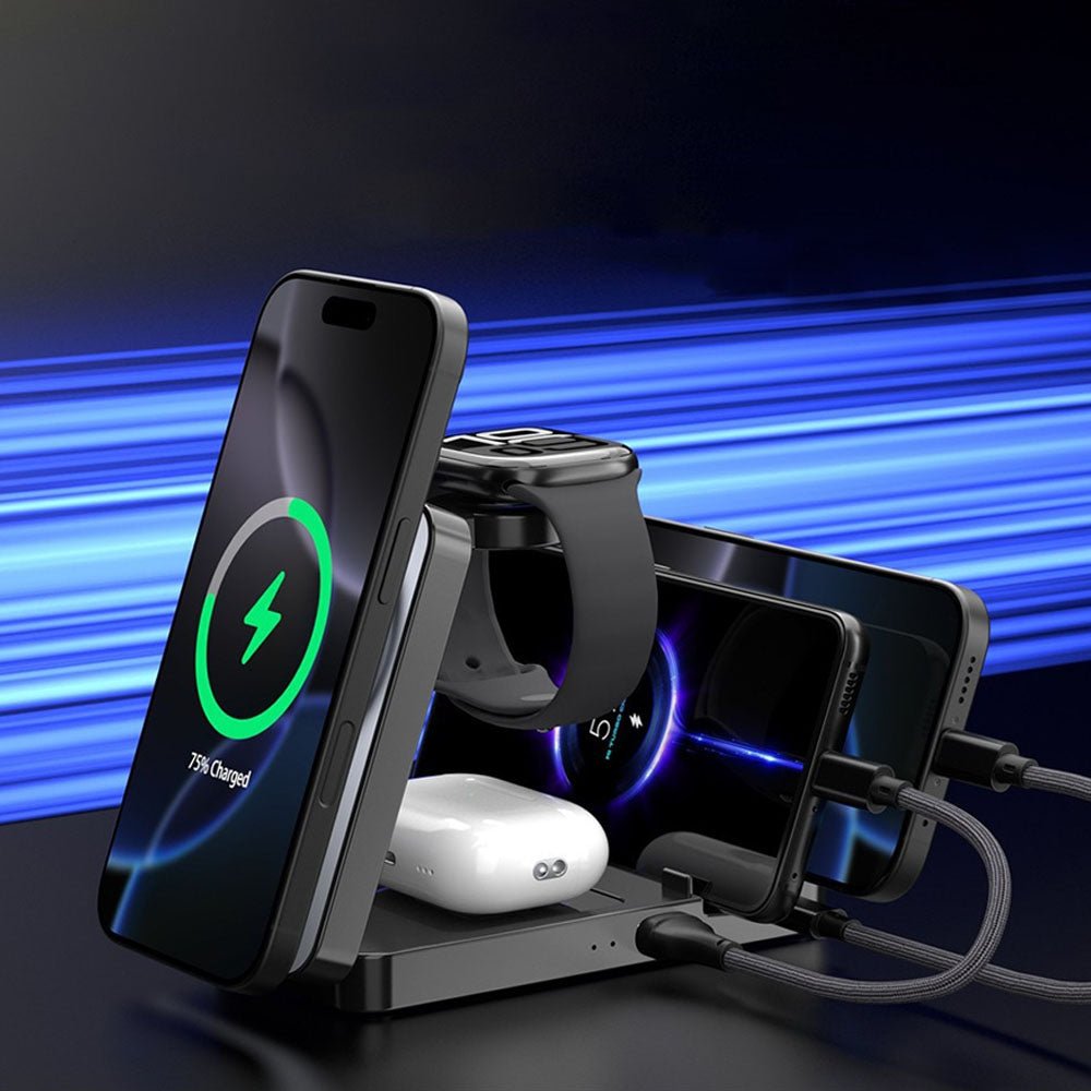 SnapDock 5 in 1 MagSafe Charging Station - Moderno Collections