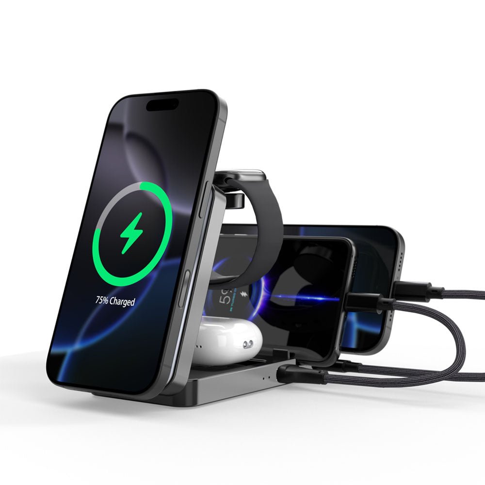 SnapDock 5 in 1 MagSafe Charging Station - Moderno Collections