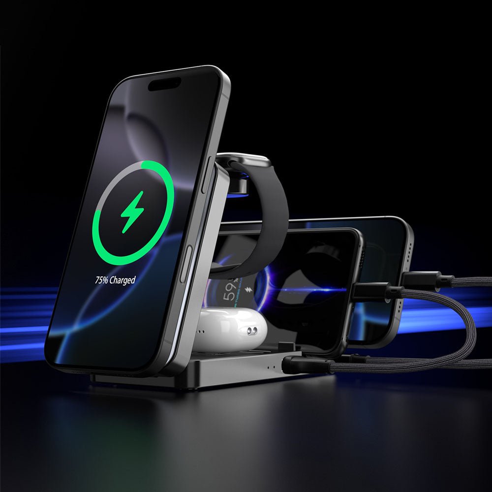 SnapDock 5 in 1 MagSafe Charging Station - Moderno Collections