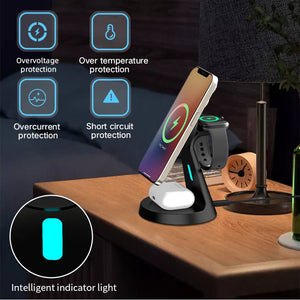 Thumbnail for SnapStack 3-in-1 MagSafe Wireless Charger - Moderno Collections